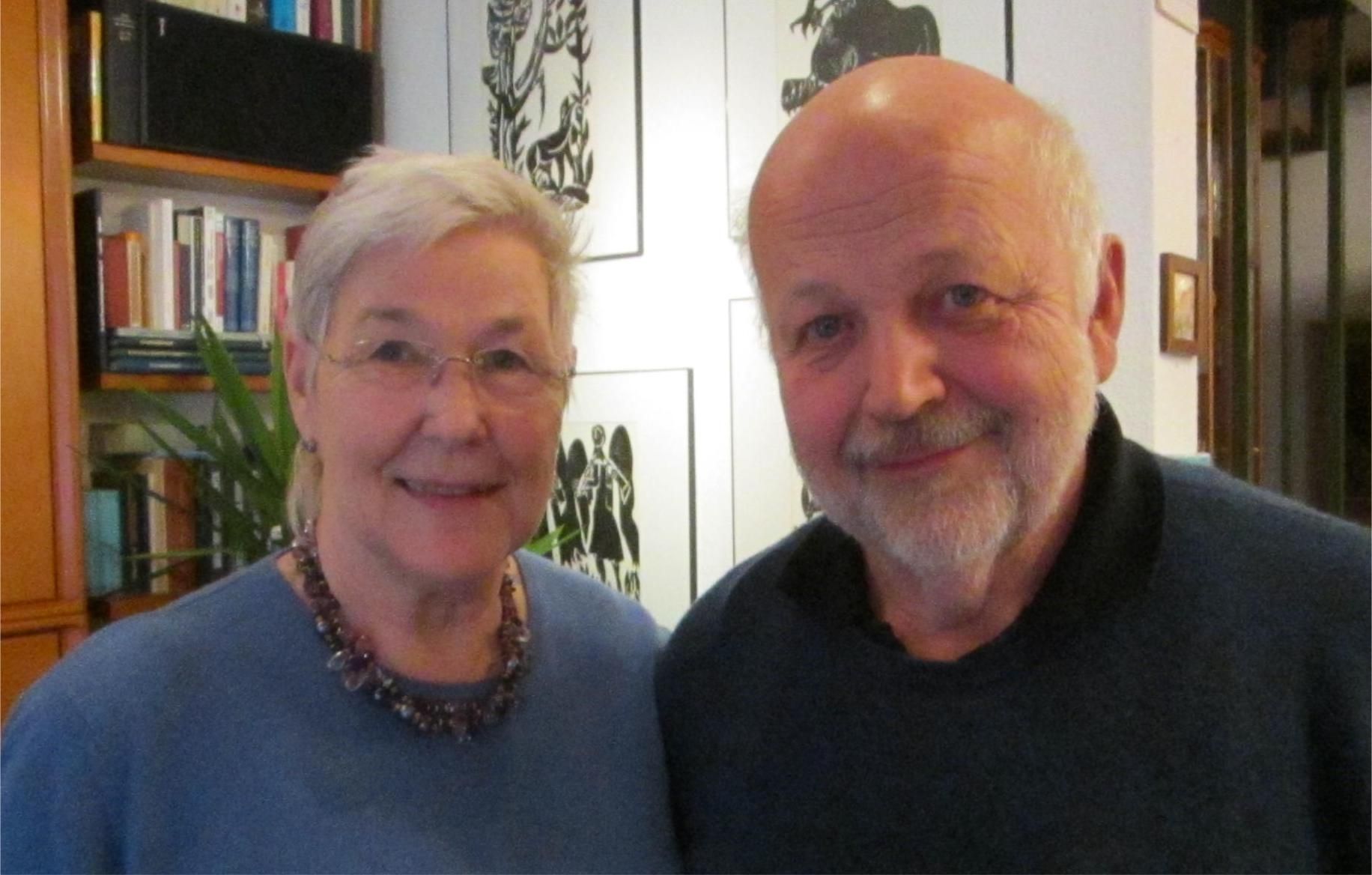Die Ring-Stifter Sabine und Martin Schmid