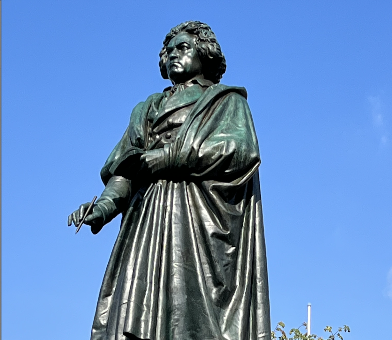 Als das Beethoven-Denkmal Anfang August