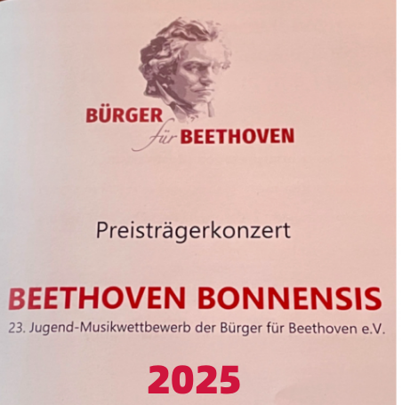 Beim Jugendwettbewerbs Beethoven Bonnensis 2025