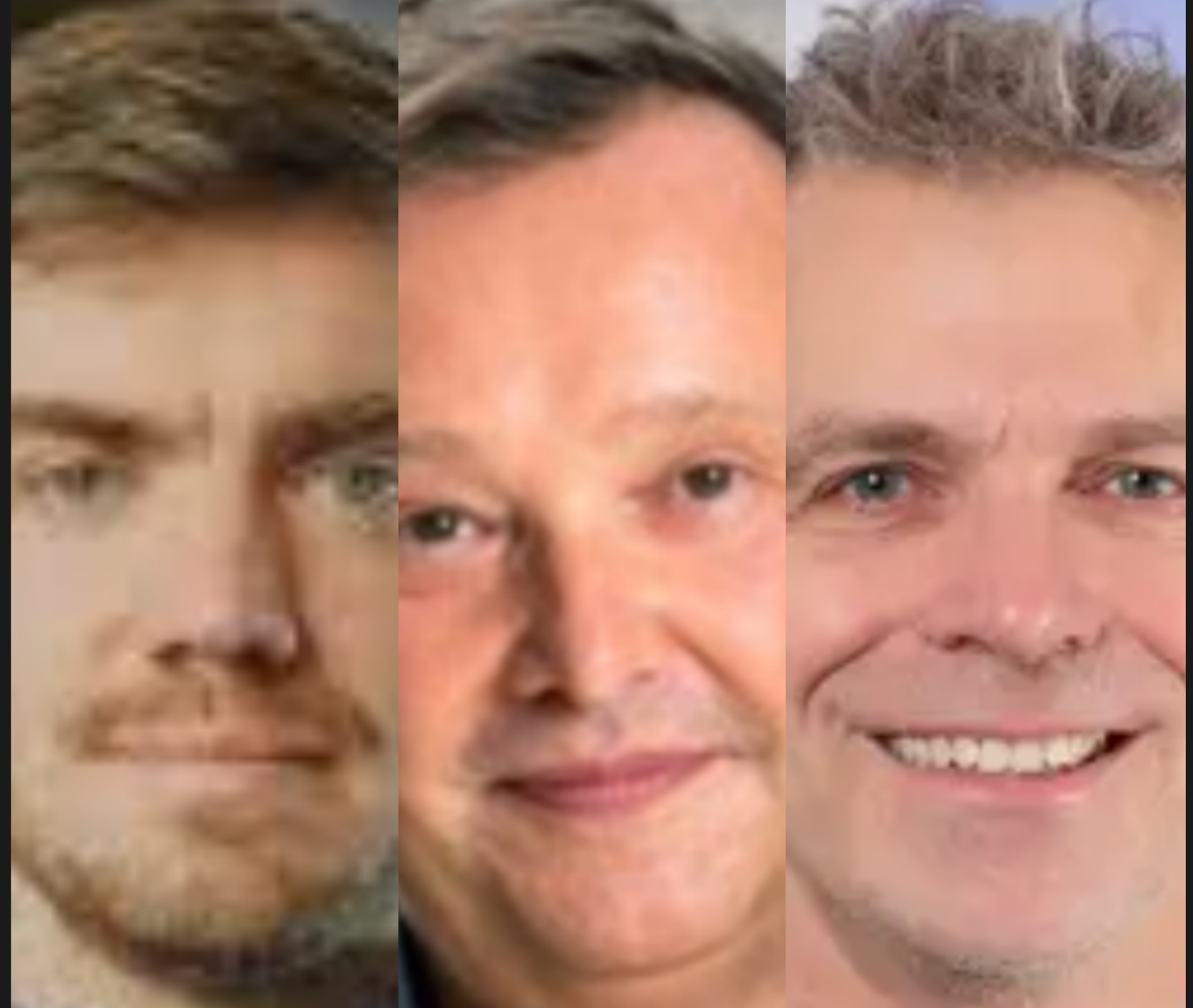 Steven Walter, Bernhard Helmich und Dirk Kaftan