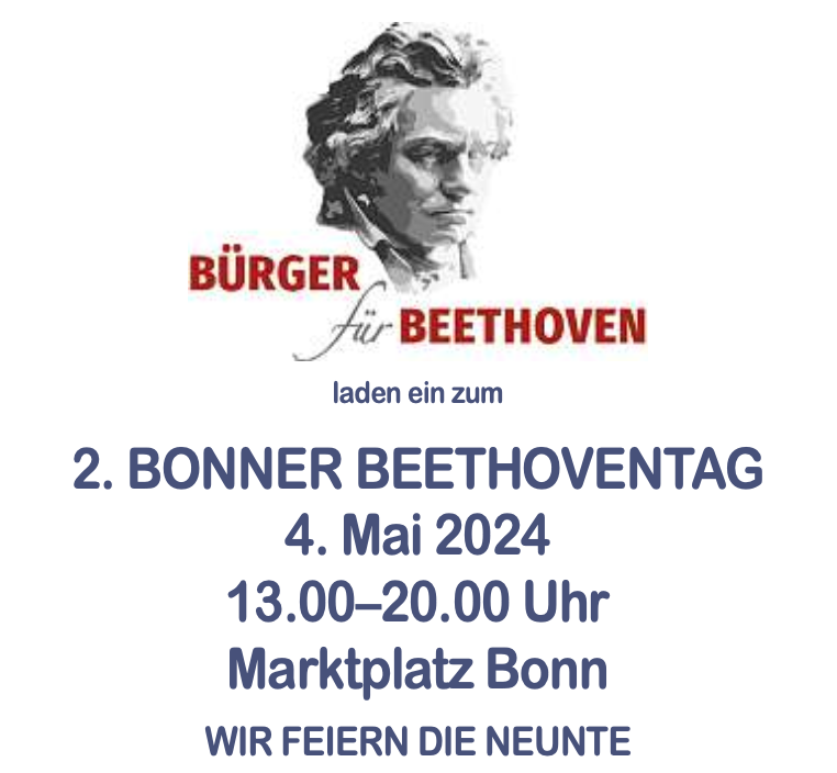Ein groer Erfolg war der 2. Bonner Beethoven-Tag
